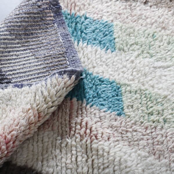 New Boujaad Rug 6.6x6.4 Ft – Handmade Moroccan Wool Rug - Image 2