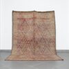 Vintage Beni Mguild 9.4x6.6 Ft handknotted in Morocco with Amazigh motifs