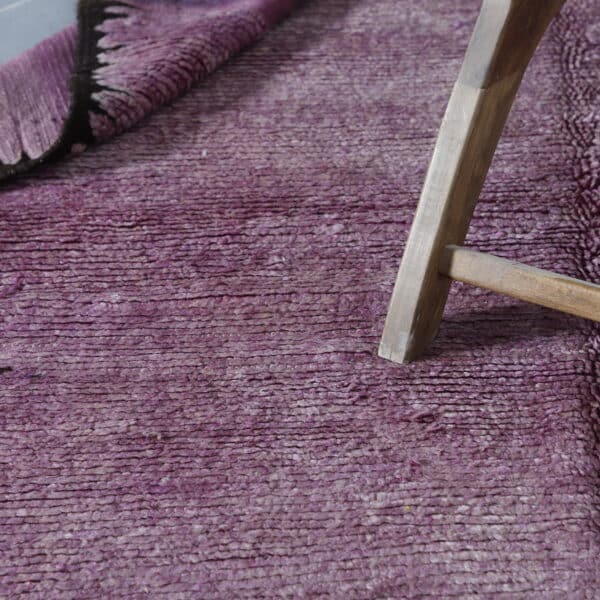 Long Vintage Oulmes Rug 15.4x6.0 Ft – Handknotted Moroccan Wool - Image 4