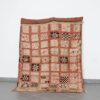 Vintage Boujaad Square Design 7.2x5.4 Ft handknotted in Morocco with tribal motifs