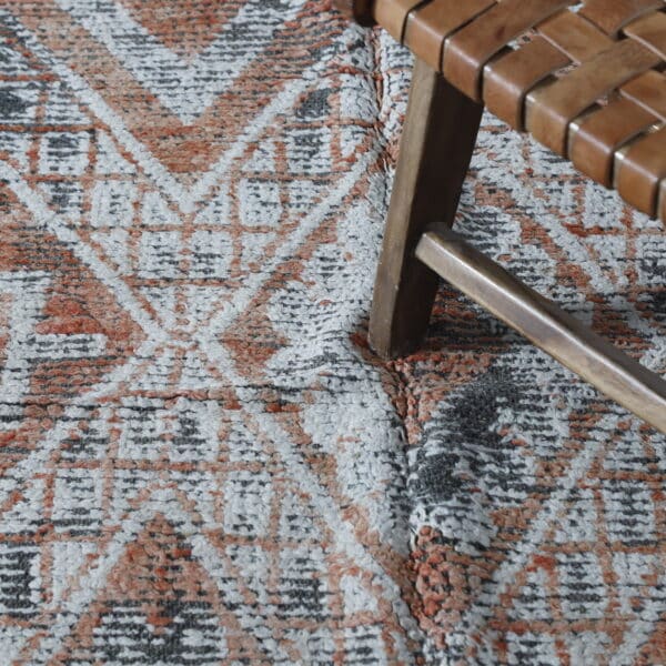 Vintage Zayan Rug 8.9x5.6 Ft – Handknotted Moroccan Wool - Image 8