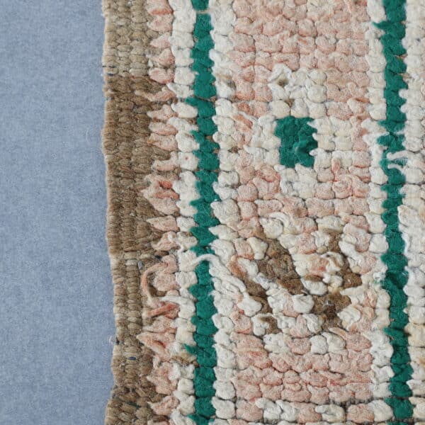 Vintage Zayan Moroccan Rug 9.6x5.8 Ft – Handknotted Wool - Image 10