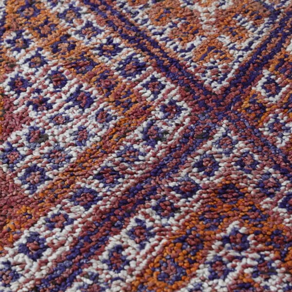 Vintage Zayan Rug 6.9x4.5 Ft – Handknotted Moroccan Wool - Image 3