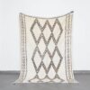 Vintage Marmoucha Rug 8.0x5.3 Ft handknotted in Morocco with Amazigh patterns