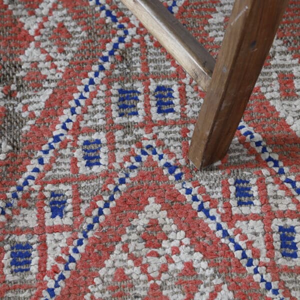 Vintage Zayan Rug 9.3x5.4 Ft – Handknotted Moroccan Wool - Image 5