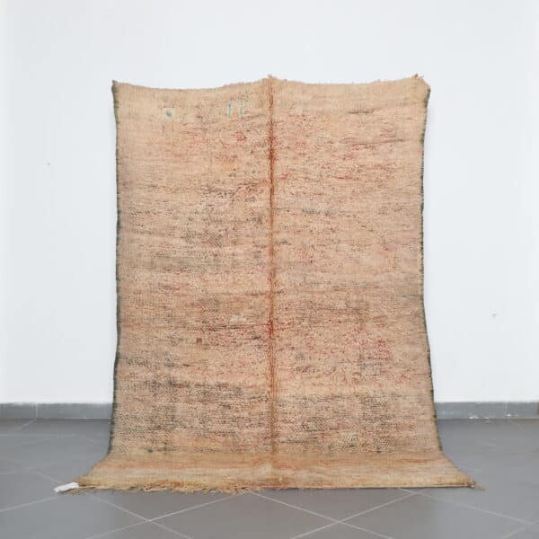 Vintage Sample Beni Mguild Rug 8.7x5.6 Ft handknotted in Morocco