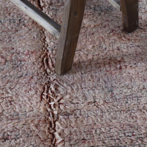 Vintage Sample Beni Mguild Rug 8.7x5.6 Ft – Handknotted Wool - Image 3