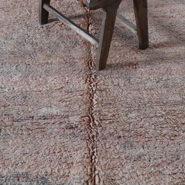 Vintage Sample Beni Mguild Rug 8.7x5.6 Ft – Handknotted Wool - Image 6