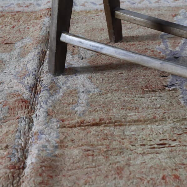 Faded Yellow Vintage Boujaad Rug 10.5x5.4 Ft – Handknotted - Image 4