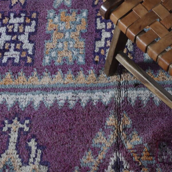Old Bousbaa Rug 10.0x5.2 Ft – Handknotted Moroccan Wool - Image 8