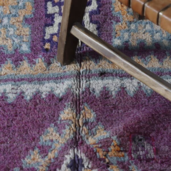 Old Bousbaa Rug 10.0x5.2 Ft – Handknotted Moroccan Wool - Image 2