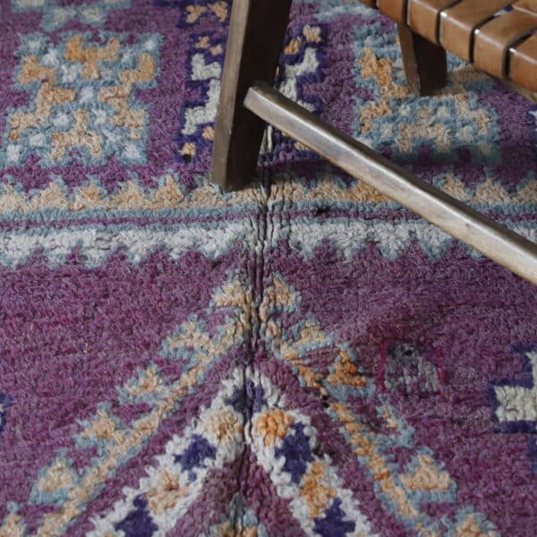 Old Bousbaa Rug 10.0x5.2 Ft – Handknotted Moroccan Wool - Image 3