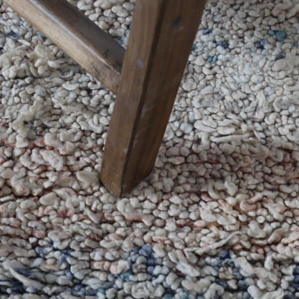 Old Beni Mguild Carpet 8.0x5.4 Ft – Handknotted Moroccan Wool - Image 2