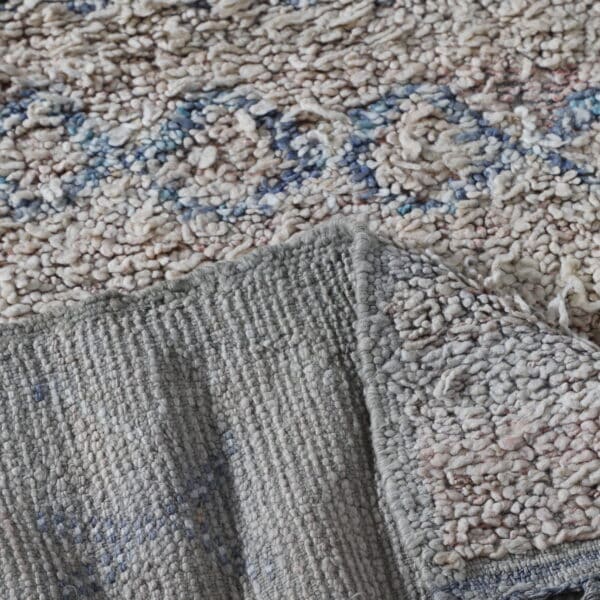 Old Beni Mguild Carpet 8.0x5.4 Ft – Handknotted Moroccan Wool - Image 4
