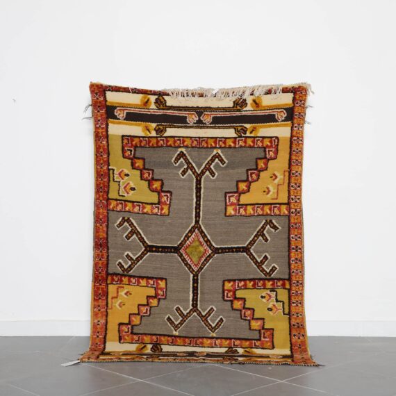 Gorgeous Glaoui Rug 6.4x4.3 Ft handcrafted in Morocco