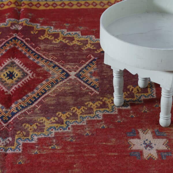 Vintage Ait Ouaouzguite Rug 9.0x5.0 Ft – Handknotted Wool - Image 3