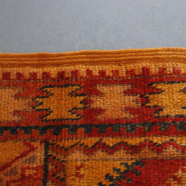 Taznakht Rug 9.3x4.5 Ft – Very Old Soft Wool Carpet - Image 4