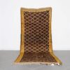 Checkered Taznakht Rug 10.3x4.3 Ft handmade in Morocco