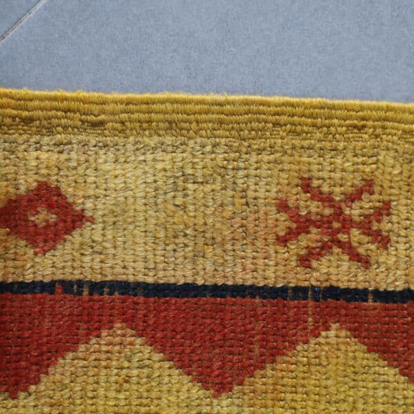 Vintage Taznakht Carpet 9.2x4.3 Ft – Handcrafted Moroccan Rug - Image 2
