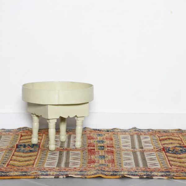 Vintage Glaoui Rug 6.2x3.9 Ft – Ait Samgane Moroccan Rug - Image 7