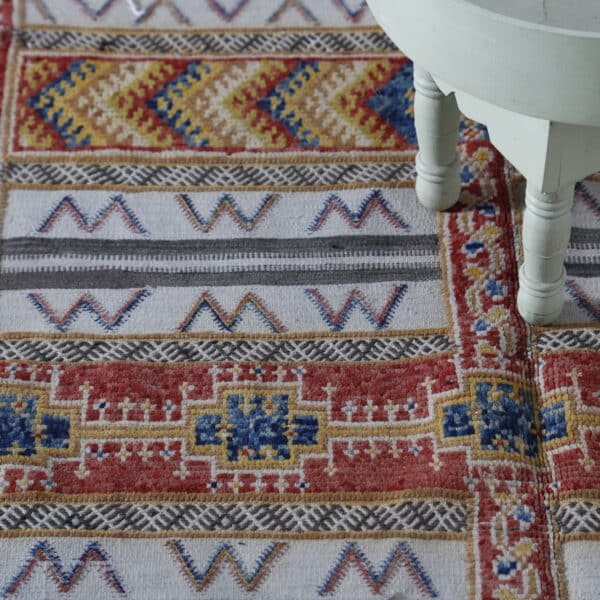 Vintage Glaoui Rug 6.2x3.9 Ft – Ait Samgane Moroccan Rug - Image 8