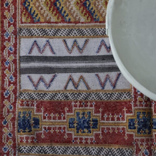 Vintage Glaoui Rug 6.2x3.9 Ft – Ait Samgane Moroccan Rug - Image 2