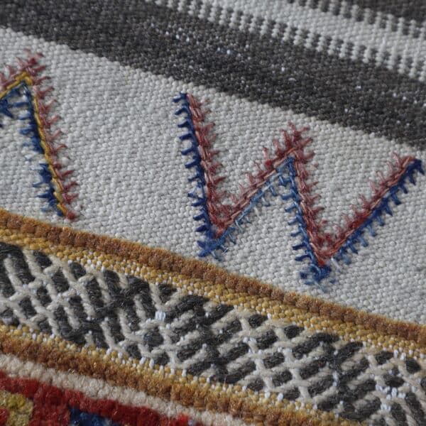 Vintage Glaoui Rug 6.2x3.9 Ft – Ait Samgane Moroccan Rug - Image 3