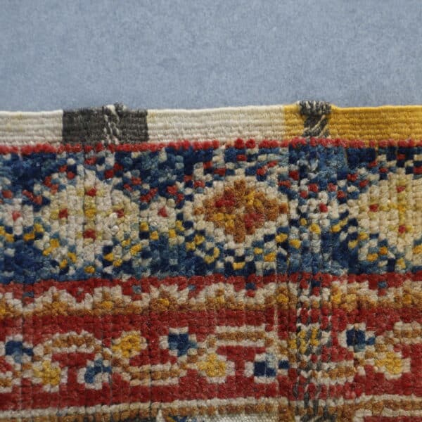Vintage Glaoui Rug 6.2x3.9 Ft – Ait Samgane Moroccan Rug - Image 4