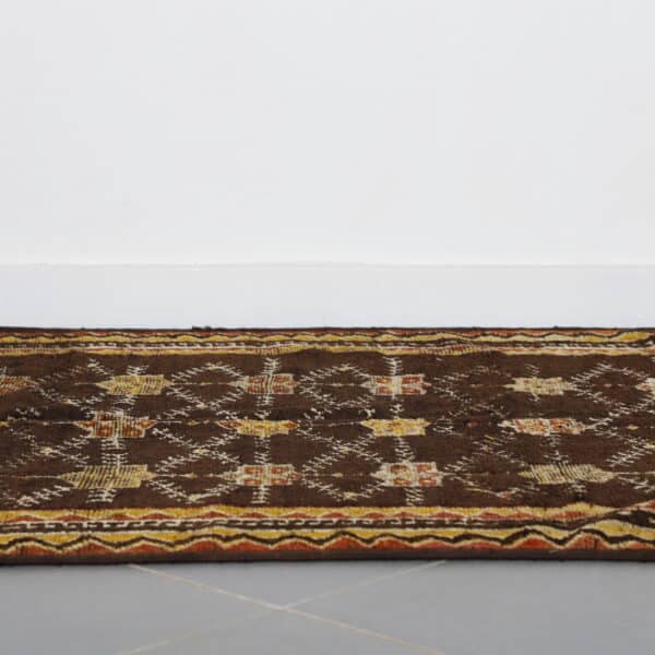Old Taznakht Rug 7.4x4.6 ft – Handknotted Vintage Wool - Image 2