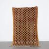 Vintage Checkered Taznakht Rug 8.3x4.9 Ft