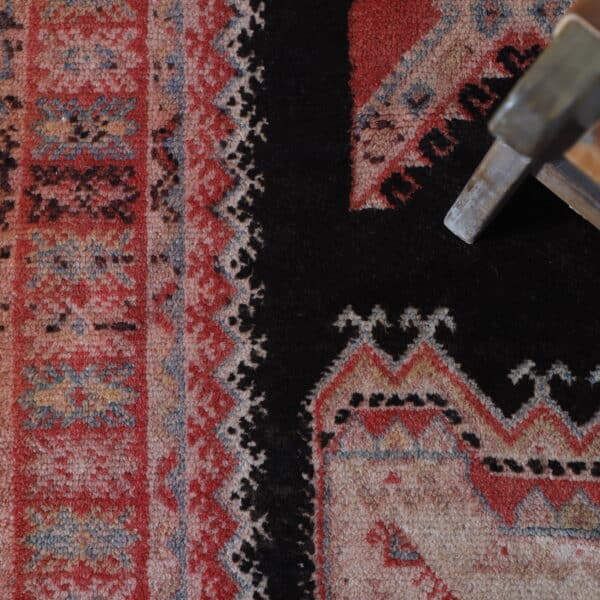Vintage Taznakht Rug Hannouka Design 7.9x4.9 Ft - Image 3