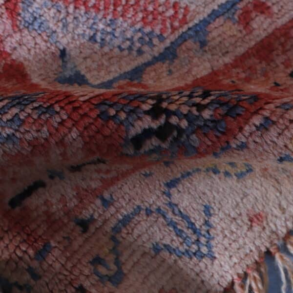 Vintage Taznakht Rug Hannouka Design 7.9x4.9 Ft - Image 4