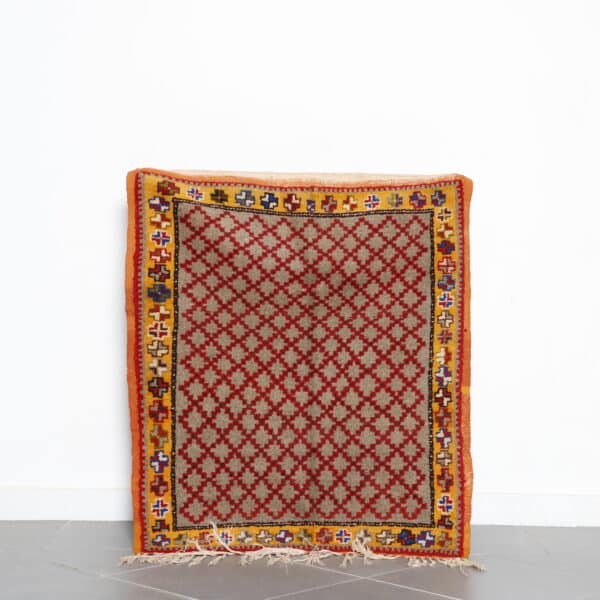 Square Taznakht Rug handwoven in Morocco