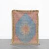 Vintage Taznakht Faded Blue Rug handmade in Morocco