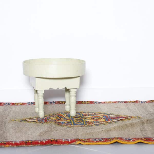 Brown Taznakht Rug 5.4x4.2 Ft – Moroccan Wool Carpet - Image 4