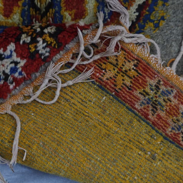 Brown Taznakht Rug 5.4x4.2 Ft – Moroccan Wool Carpet - Image 3