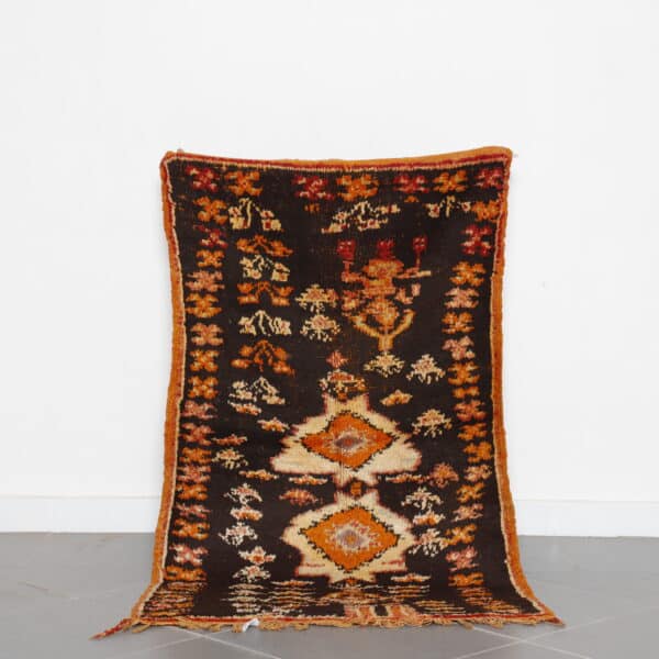 Crazy Taznakht Rug 5.2x3.1 ft – Vintage Handcrafted Wool
