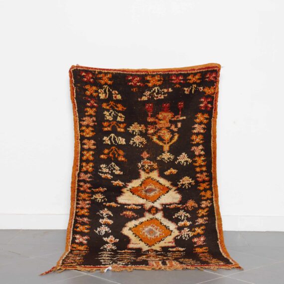 Crazy Taznakht Rug 5.2x3.1 ft – Vintage Handcrafted Wool