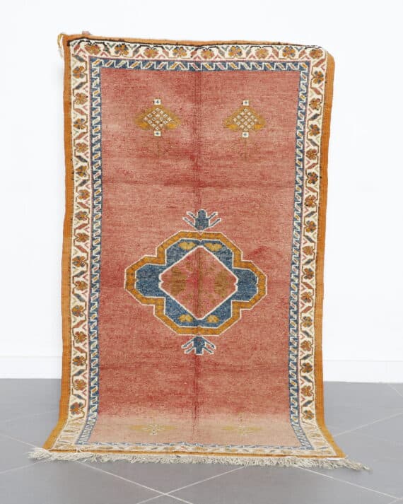 Taznakht Rug 6.4x3.4 Ft handmade in Morocco from wool