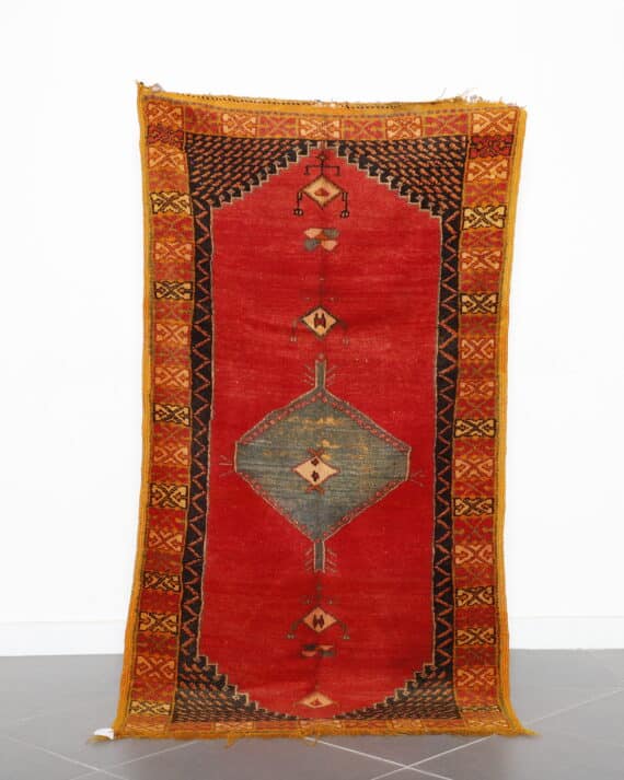 New Taznakht Rug 6.3x3.5 Ft handcrafted in Morocco