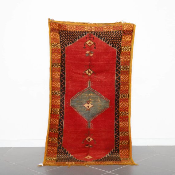 New Taznakht Rug 6.3x3.5 Ft handcrafted in Morocco