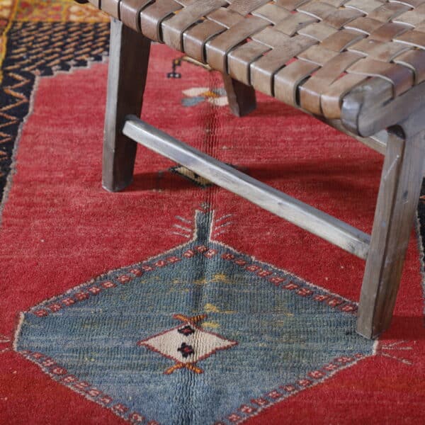 New Taznakht Rug 6.3x3.5 Ft – Handcrafted Moroccan Carpet - Image 2