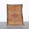 New Checkered Taznakht Rug handcrafted Moroccan wool