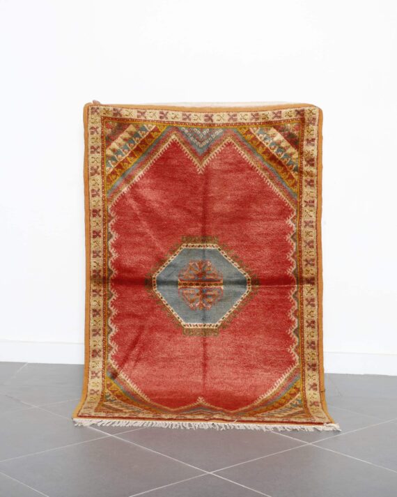New Taznakht Carpet handcrafted Moroccan wool rug