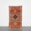 Faded Color Glaoui Rug handcrafted in Morocco