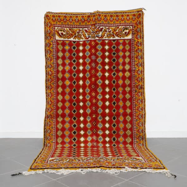 Long Taznakht Rug 10.1x5.1 Ft handmade Moroccan wool