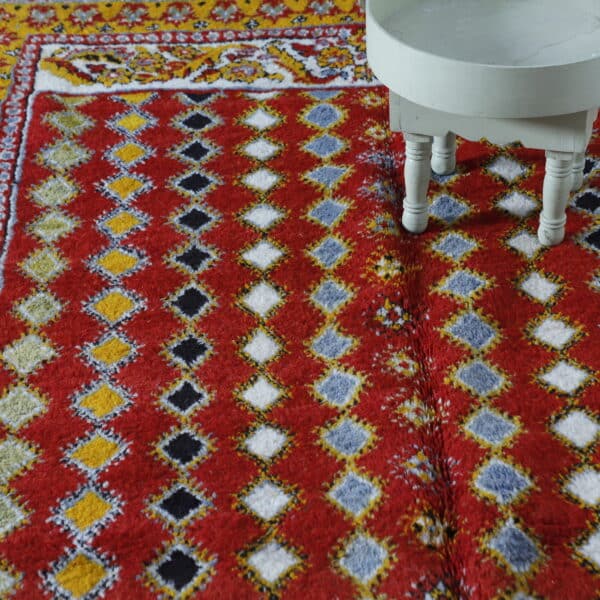 Long Taznakht Rug 10.1x5.1 Ft – Handmade Moroccan Wool - Image 5