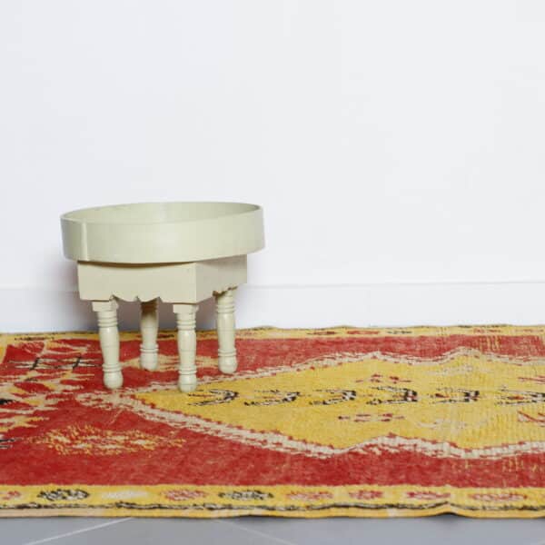 Vintage Taznakht Rug 9.2x5.2 Ft – Moroccan Wool Carpet - Image 6