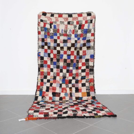 Long Azilal Rug 10.2x4.4 Ft – Colorful Handwoven