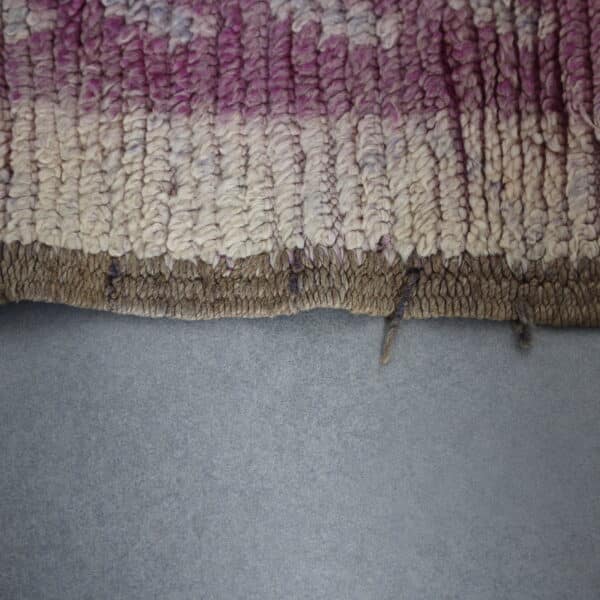 Long Vintage Boujaad Rug 12.1x4.4 Ft – Moroccan Wool Rug - Image 5